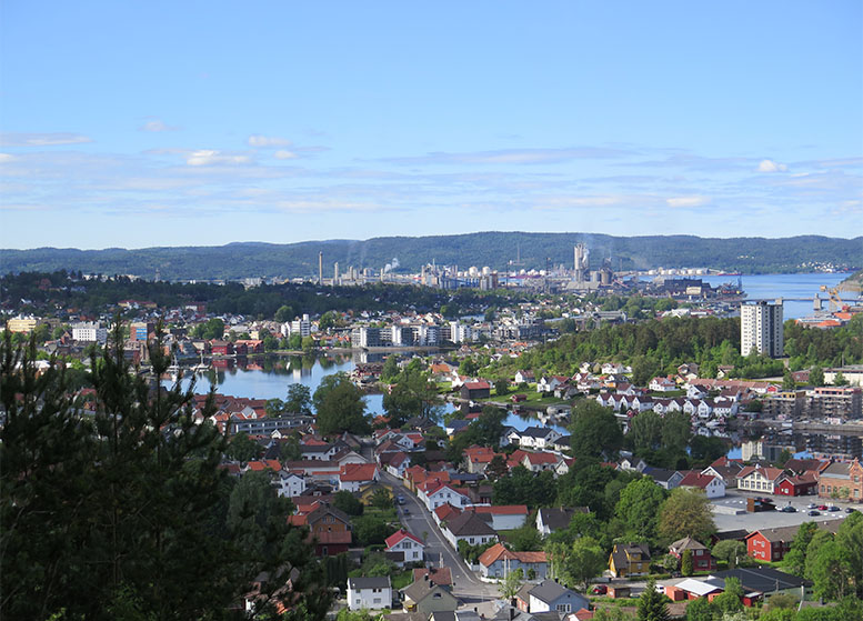 Grønnstruktur og friluftsliv i Porsgrunn kommune