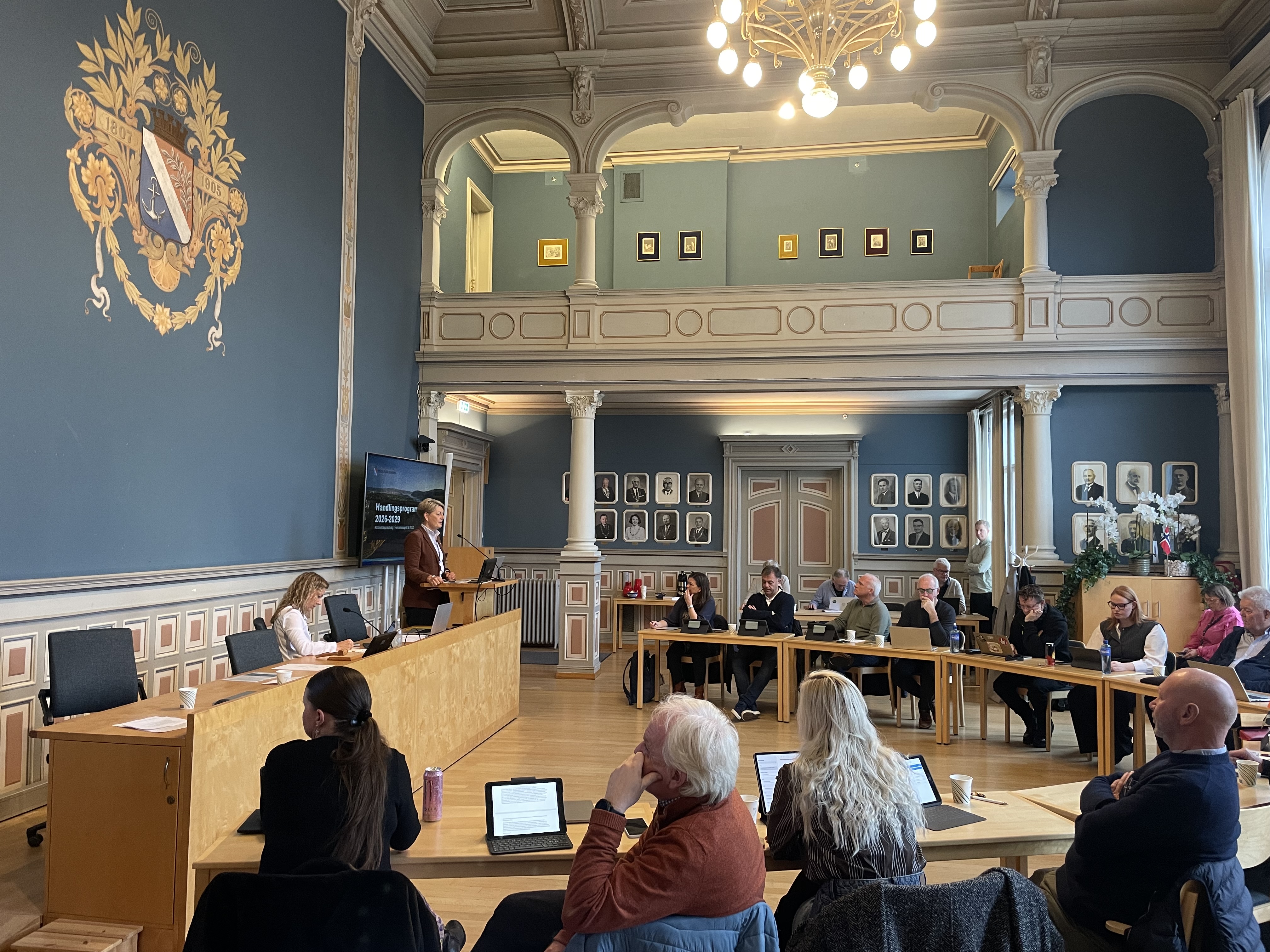 Kommunedirektørens forslag til Handlingsprogram for 2026-2029 ble lagt frem for Administrasjonsutvalget torsdag 30. oktober