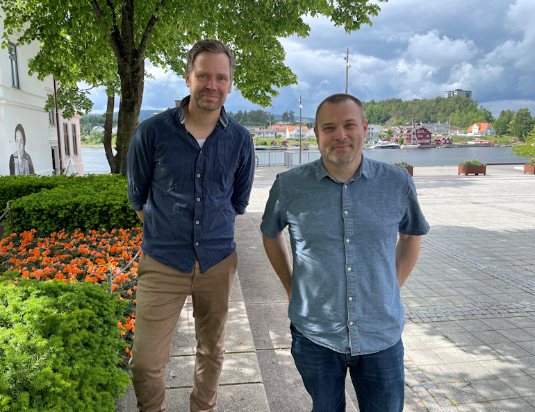 Håvard Værland Stenseth og Stig Lund Johannesen