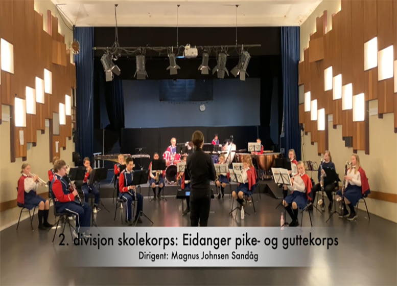 Eidanger Pike- og Guttekorps vant regionmesterskap