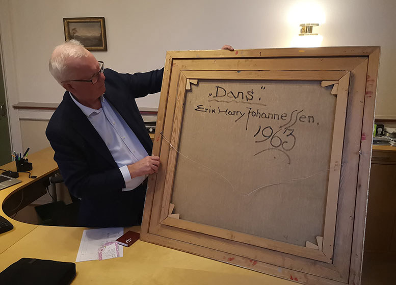 Rådmann Per Wold og «Dans» av Erik Harry Johannessen