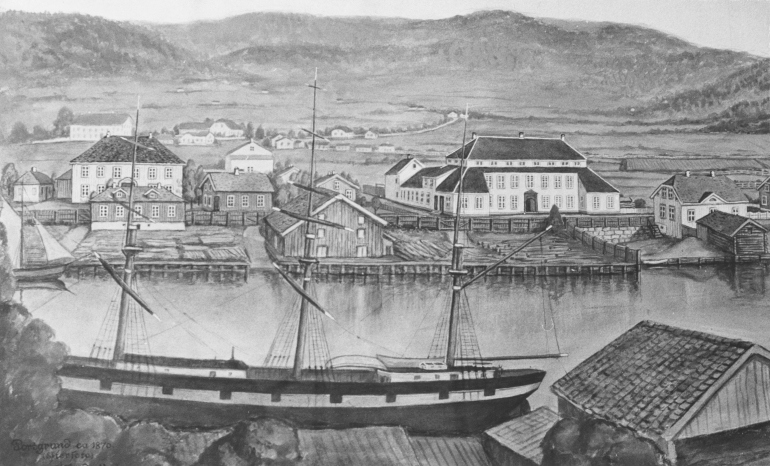 Kammerherregården 1870