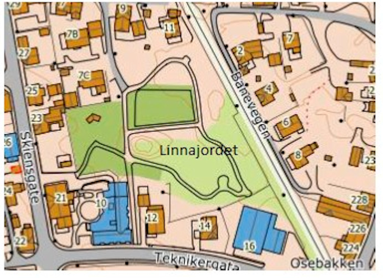 Linnajordet er nå offisielt navn