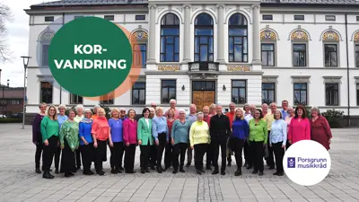 Korvandring i Porsgrunn sentrum 11. juni