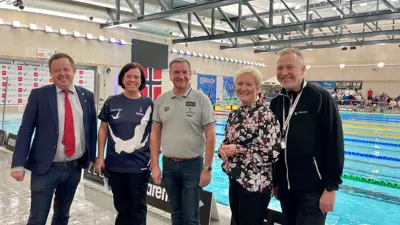 Porsgrunn er vertskap for NM i svømming.