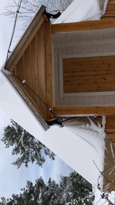 Ny lavvo på Klokkerholmen