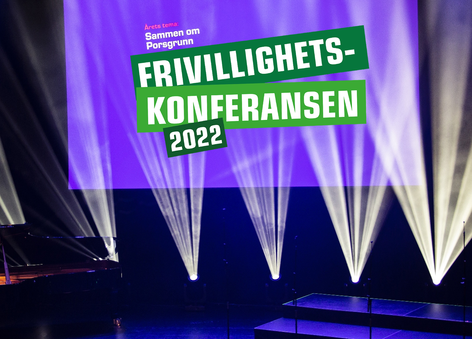 Frivillighetskonferansen arrangeres 11. mai i 2022