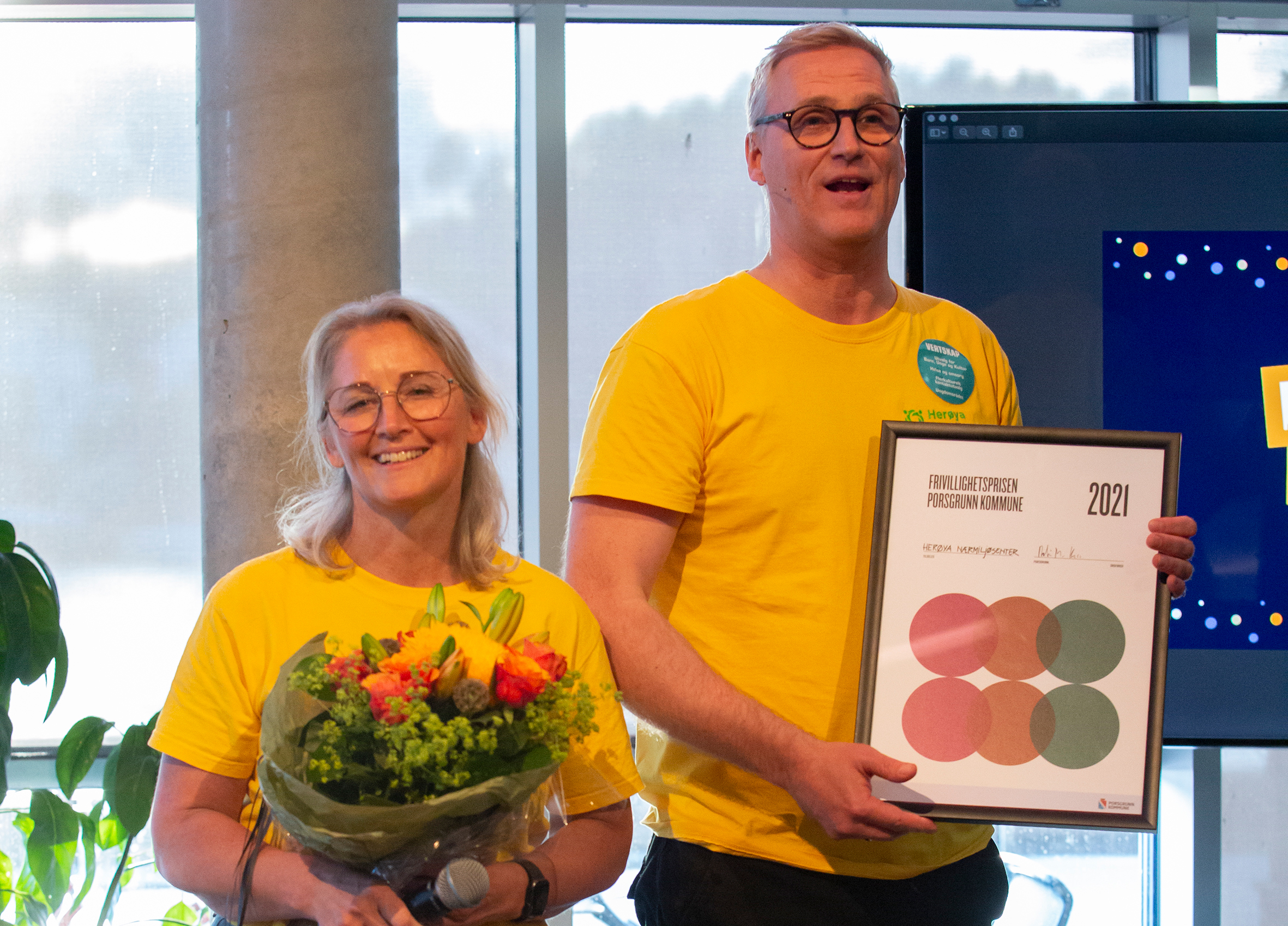 Frivillighetsprisen går til Herøya Nærmiljøsenter