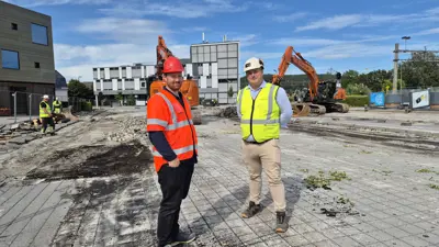 Rehabilitering av Kammerherreløkka har startet