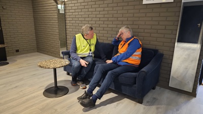 Beredskapsøvelse utført av EPS-mannskapet på Hotell Vic