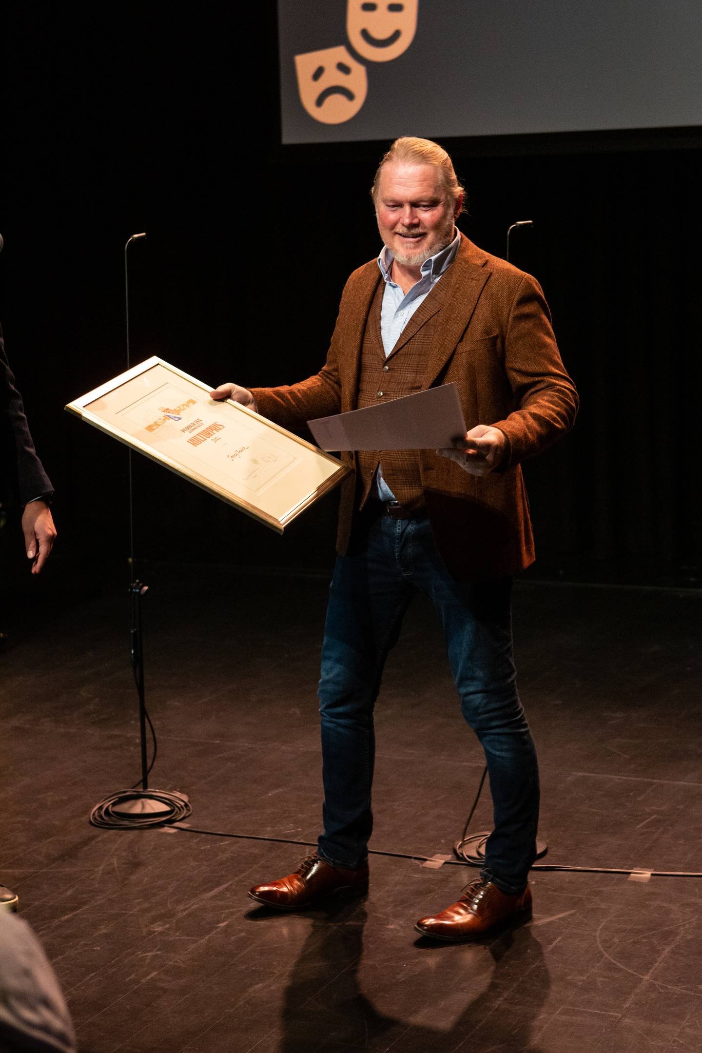 Kulturprisvinner Jonny Andvik. Foto: Kai Hansen