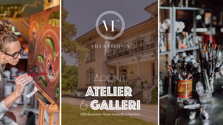 Åpent atelier og galleri