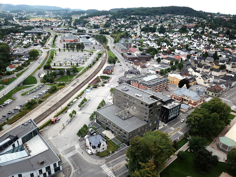 Vi skal utvikle Knutepunkt Porsgrunn