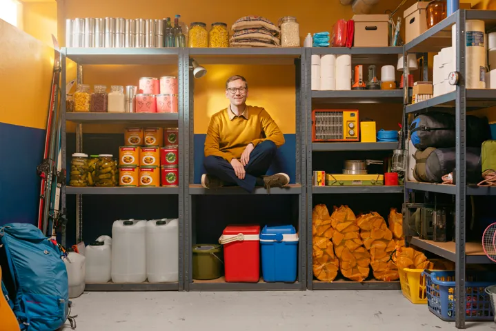 Ha en beredskapsvenn på lager, ikke i boden