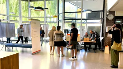 Høyere valgdeltakelse enn ved forrige stortingsvalg