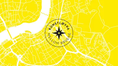 Kunstløypa mellom bruene