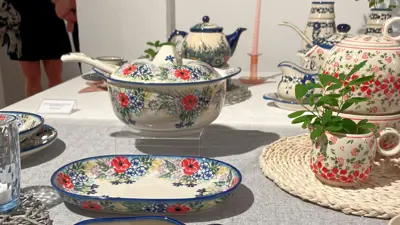 Besøk fra Polen – samarbeid om keramikk og porselen