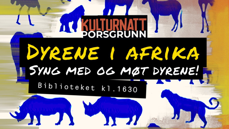 DYRENE I AFRIKA: Teaterelever ved Kulturskolen