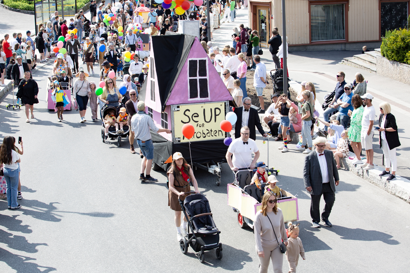 Norlandia Akrobaten barnehage med Se Opp! Foto: Kai Hansen