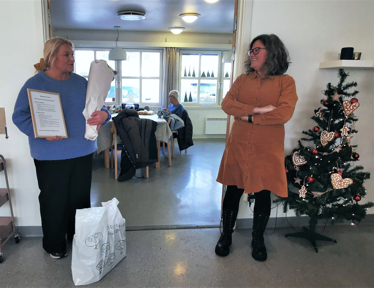 Fra venstre: Vibeke Sæther Svenningsen og Gro Bergestig