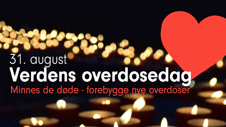 Markerer verdens overdosedag 31. august