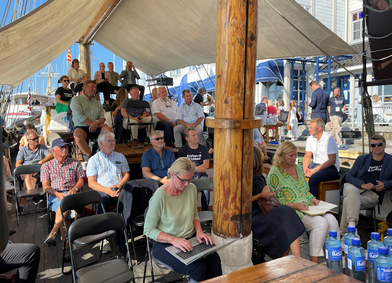 Kraftdebatt i maritime omgivelser