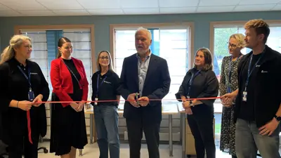 Helsestasjon for eldre åpnet på Borgehaven