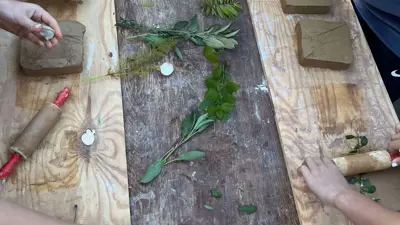 6.-klassinger laget 2000 keramikkfliser