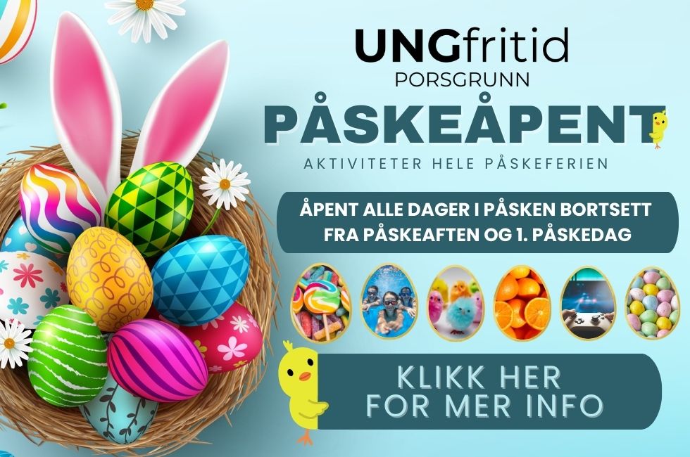 Hva skjer for ungdom i påskeferien? 