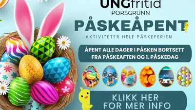 Hva skjer for ungdom i påskeferien?