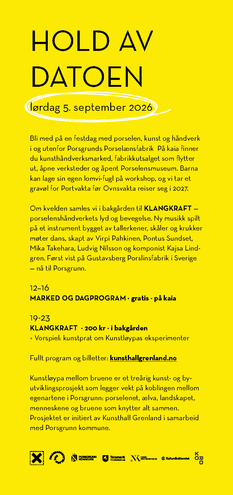 Kunstloeypa Flyer 2026 Side 1