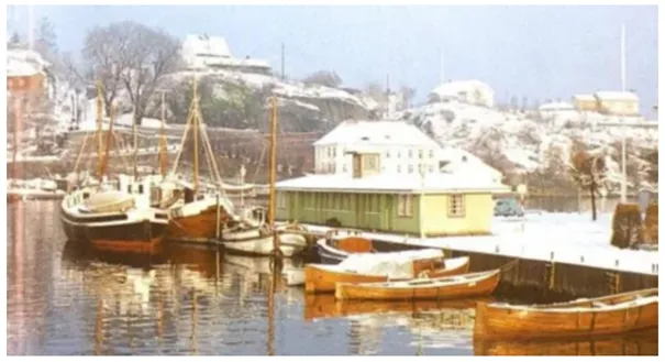 Brevik Med Indre Havn