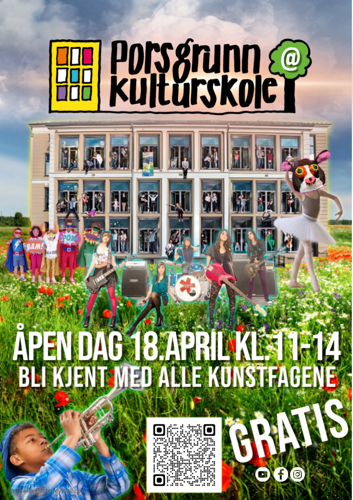 Plakat åpen dag kulturskolen