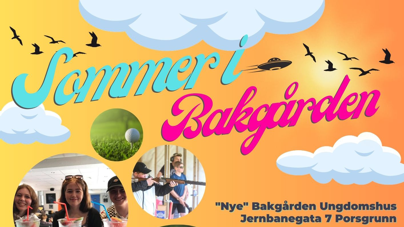 Sommer i Bakgården Ungdomshus