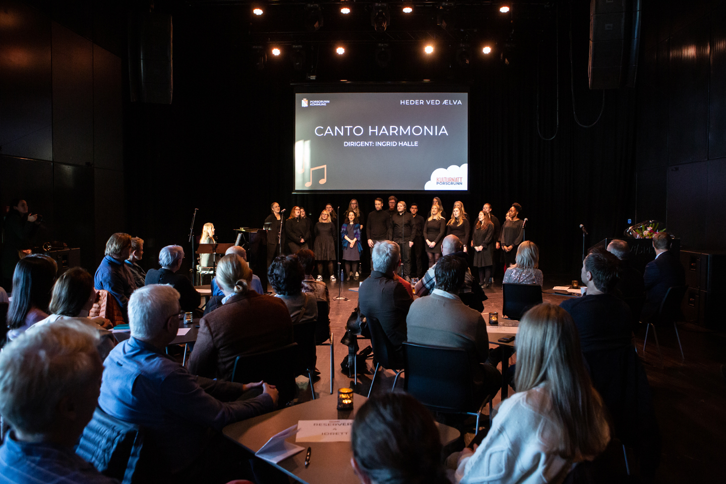Prisutdelingen Heder ved Ælva var en del av Kulturnatt Porsgrunn 2022. Foto: Kai Hansen