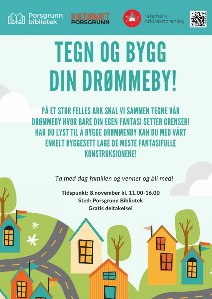 Kulturnatt 2025 Teaf Tegn Og Bygg Din Drømmeby2