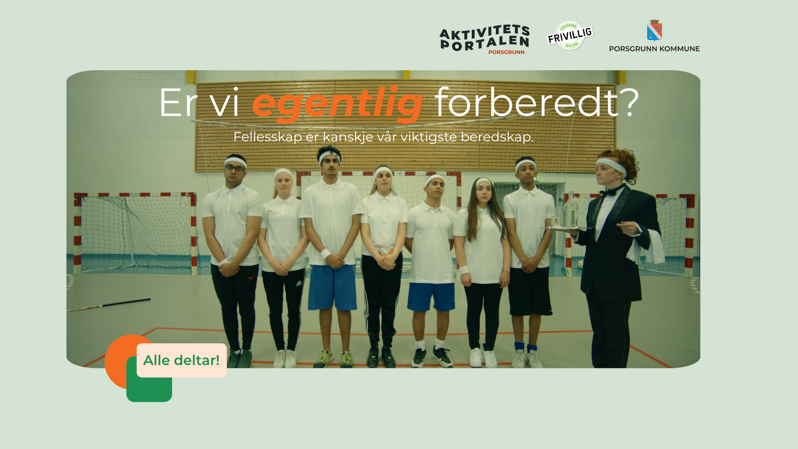 Er vi egentlig forberedt? Fellesskap er vår beredskap