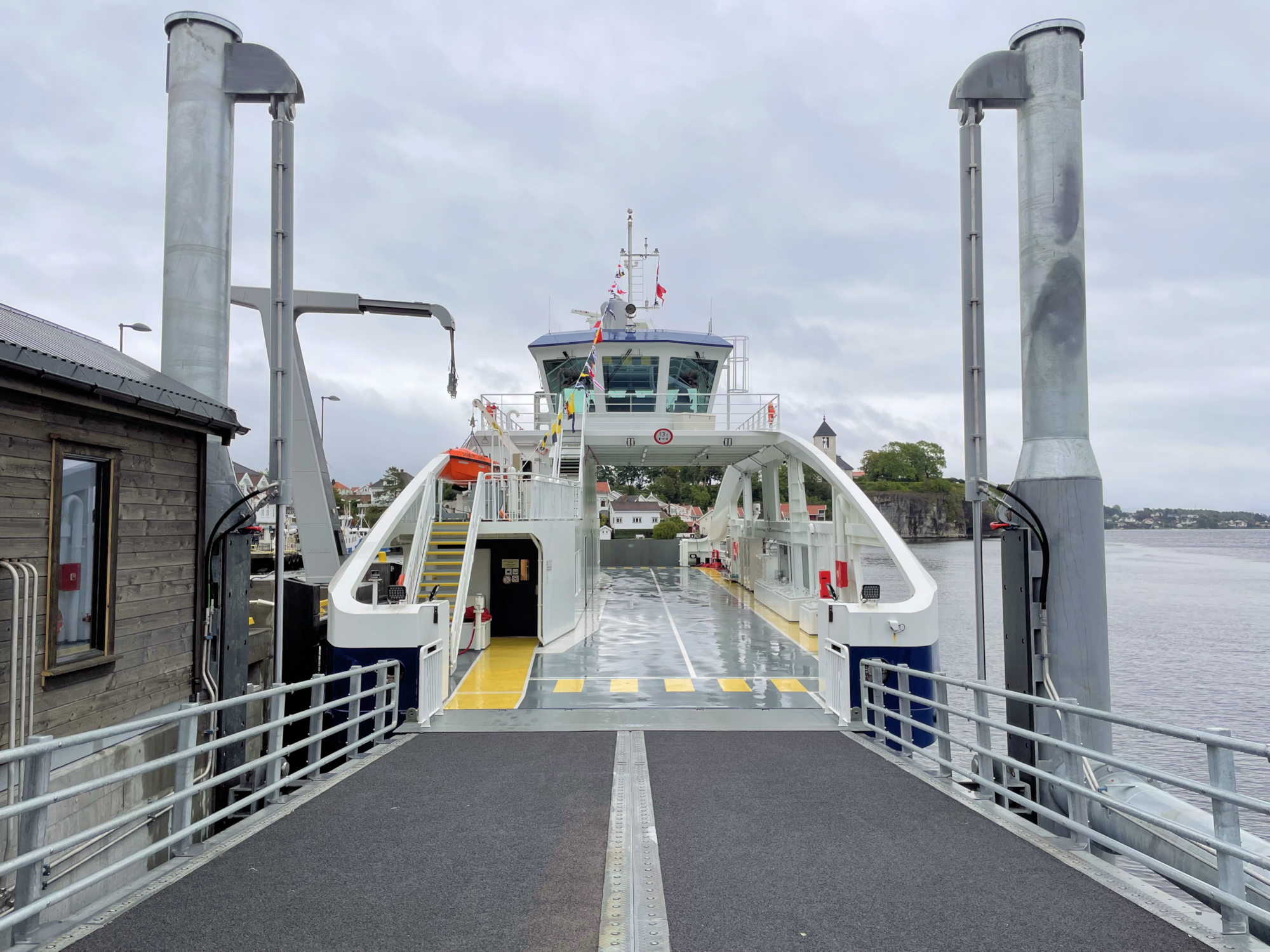 Gratis ferge for fastboende på Sandøya med gyldig reisekort