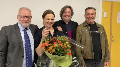 Hun fullførte doktorgrad i Porsgrunn